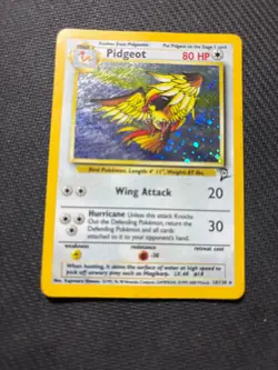 1999 Pokemon Jungle Pidgeot Holo Rare 14/130 Vintage WOTC - Image 1