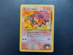 Pokemon - Brock's Vulpix 37/132 W Stamped Promo - Image 1