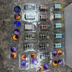 Big Lot Of Pokemon Official Trading Card Game Coin Packs And Dice Sets (S10) - Image 1