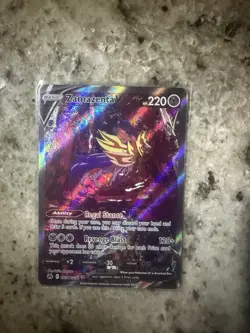 Pokemon TCG Zamazenta v Crown Zenith Galarian Gallery Ultra Rare Card GG54/GG70 - Image 2
