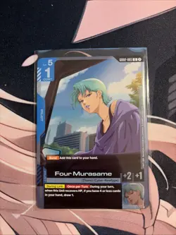 Gundam TCG Card Game Dual Impact Foil Rare GD02 R-085 Four Murasame Titans NM - Image 1