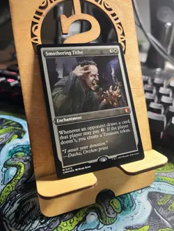 Smothering Tithe Foil Etched MTG Commander Masters Near Mint - Image 1
