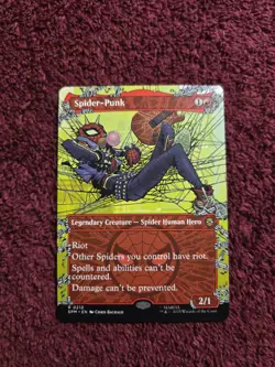 Spider Punk 0210 Regular Borderless Marvels Spider-Man - Image 1