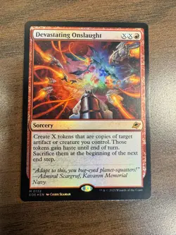 Devastating Onslaught Edge of Eternities Foil Mythic Rare - Image 1