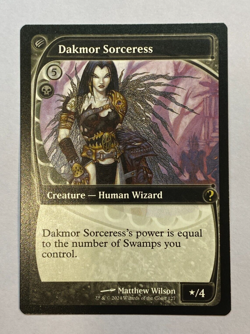 MTG - Dakmor Sorceress - Future Sight Frame - NM - Mystery Booster 2 - Image 1