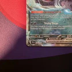 Pokemon TCG Gengar EX 104/162 SV05: Temporal Forces Double Rare Holo NM - Image 2
