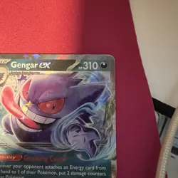Pokemon TCG Gengar EX 104/162 SV05: Temporal Forces Double Rare Holo NM - Image 4