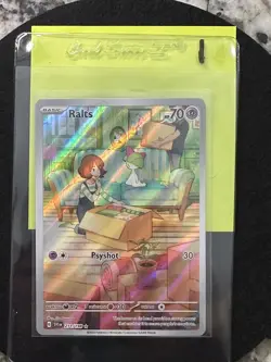 Ralts Illustration Rare IR 211/198 2023 Pokemon TCG Scarlet & Violet Base Set - Image 1