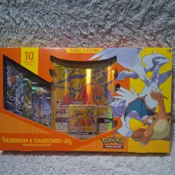 Pokemon TCG Reshiram & Charizard GX Premium Collection Box - New Factory SEALED - Image 1