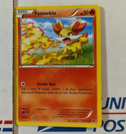 Fennekin 11/124 XY Fates Collide Pokemon Card - Image 1