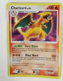Charizard 3/132 LV.55 Ultra Rare Diamond Pearl Holo Pokemon Card NM - Image 3