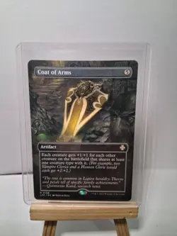 coat of arms 0108 showcase MTG Magic The Gathering LOST CAVERS BOX TOPPER MINT - Image 1