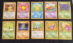 x 10 Pokemon TCG Team Rocket 1st Edition Bundle Joblot - Image 1
