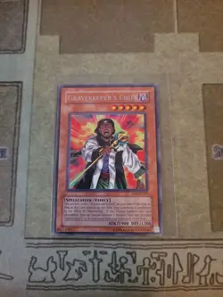 YUGIOH GRAVEKEEPER'S CHIEF DR1-EN013 RARE UNLIMITED ED LP 1996 - Image 1