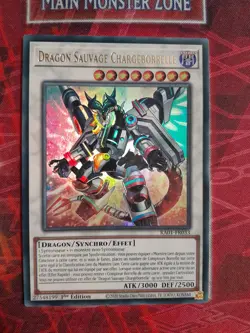 Yu-Gi-Oh! Dragon Sauvage Chargeborrelle : UR RA01-FR033 ultra rare - Image 1