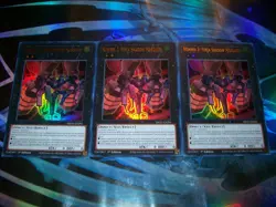 3x Number 2: Ninja Shadow Mosquito 1st Edition Ultra Rare MP25-EN291 Yu-Gi-Oh! - Image 1