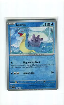 LARPAS 131 REVERSE HOLO SCARLET & VIOLET 151 POKEMON CARD MINT 2023 - Image 1