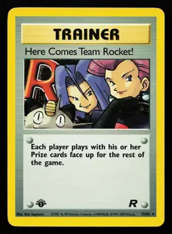 Here Comes Team Rocket! 15/82 Holo 1st Edition Team Rocket Pokemon Card - Image 1