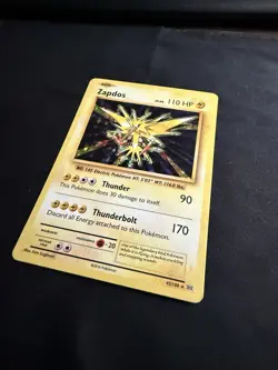 Pokemon TCG Zapdos Holo Rare Card 42/108 Evolutions XY - Image 2