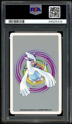 Pokemon PSA 10 Meganium 7 of Clubs Playing Cards 154C Silver Lugia 2000 Japanese - Image 4