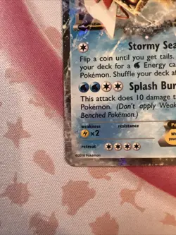 Pokemon TCG XY Breakpoint Gyarados EX Ultra Rare Holo Card 26/122 - Image 3