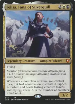 MTG Battle for Baldur's Gate - Felisa, Fang of Silverquill - Image 1
