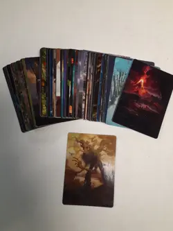 MTG Art Series Lord of the Rings LTR Complete Set (81) - Non Signature NM - Image 1