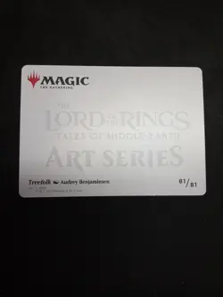 MTG Art Series Lord of the Rings LTR Complete Set (81) - Non Signature NM - Image 2