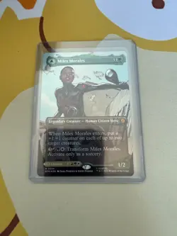 Miles Morales - 0234 - M - Borderless - Foil - Marvel's Spider-Man - MTG - Image 1