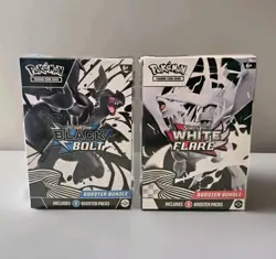 Pokemon TCG: Black Bolt & White Flare Booster Bundle (Set of 2) SEALED NEW - Image 1