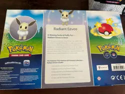 Pokemon TCG: GO Premium Collection Radiant Eevee, Factory Sealed Box w/Pin - Image 2