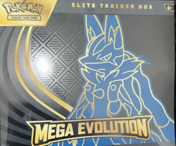 Pokemon TCG Mega Evolution Lucario Elite Trainer Box ETB NEW FACTORY SEALED!!! - Image 1