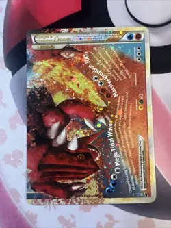 Kyogre & Groudon Legend 88/90 Bottom Groudon Undaunted Holo Pokemon LP Swirl - Image 1