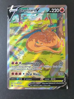 Charizard V SWSH260 Black Star PROMO Ultra Premium UPC Pokemon | DAMAGED/DENTS - Image 1