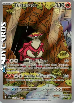 TURTONATOR 146/142 • Rara Gallery • Corona Astrale SCR POKEMON - Image 1