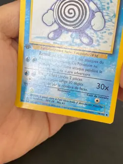 CARTE POKEMON TETARTE 38/102 EDITION 1 FR SET DE BASE PEU COMMUNE - TBE+ - Image 4