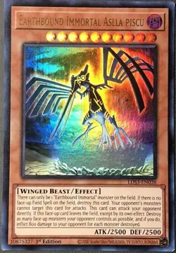 Earthbound Immortal Aslla Piscu LC5D-EN146 - Super Rare 1st NM Yugioh - Image 1