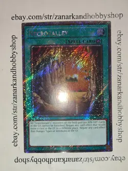 Yugioh Necrovalley First Edition Platinum Secret Rare RA04-EN122 Near Mint - Image 1