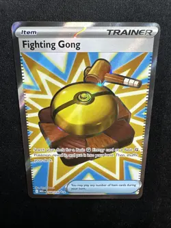 Fighting Gong 168/132 Me01: Mega Evolution Holo 2025 Pokemon Card NM - Image 2