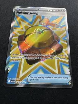 Fighting Gong 168/132 Me01: Mega Evolution Holo 2025 Pokemon Card NM - Image 3