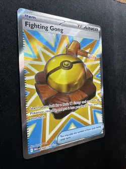 Fighting Gong 168/132 Me01: Mega Evolution Holo 2025 Pokemon Card NM - Image 4