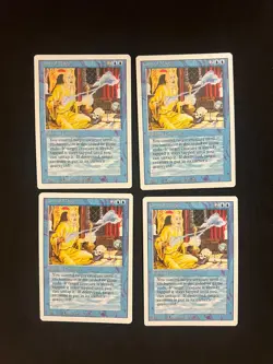 Control Magic x4 [Revised Edition] Magic MTG Cards LP - Image 1