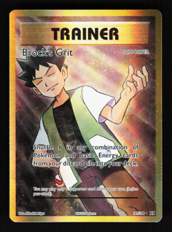 Brock's Grit 107/108 XY Evolutions Full Art Pokemon Card - Image 1