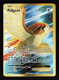 Pidgeot EX 104/108 XY Evolutions Full Art Pokemon Card - Image 1