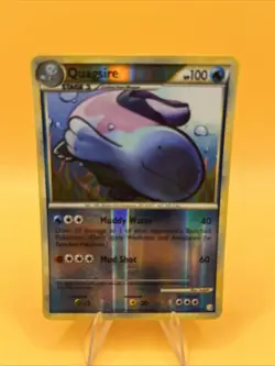 Pokemon TCG Quagsire Heartgold & Soulsilver 9/123 Reverse Holo Holo Rare LP/NM - Image 1