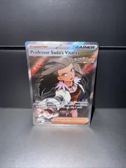 Professor Sada's Vitality Trainer Pokemon TCG Paradox Rift Full Art 239/182 - Image 1