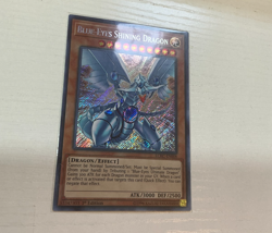 Yugioh Blue-Eyes Shining Dragon LCKC-EN008 Secret Rare 1st Ed NM - Image 3