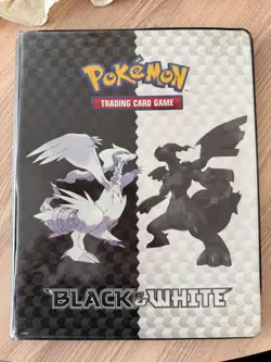 Pokemon TCG Black & White Ultra Pro Folder 2011 with 60+ Assorted Cards XY Rare - Image 1