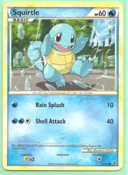 COMPLETE (28) HS UNLEASHED Common Nonholo Pokemon Card Set- Squirtle Vulpix+NM/M - Image 3