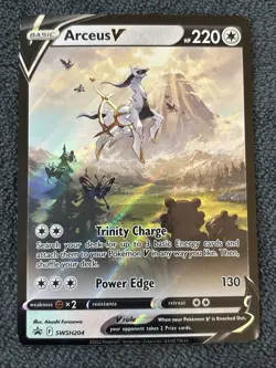 Arceus V SWSH204 SWSH: Sword & Shield Promo Cards Holo - Image 1